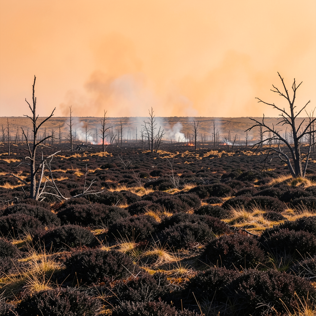 Areas in Nottinghamshire most vulnerable to wildfires identified
